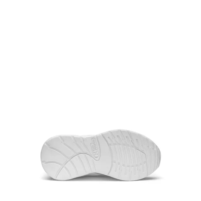 Kids Sneakers Kid Unisex 4073 KIDS TRAINING NAPPA LEATHER Low Cut TOTAL WHITE Superga Low Cut