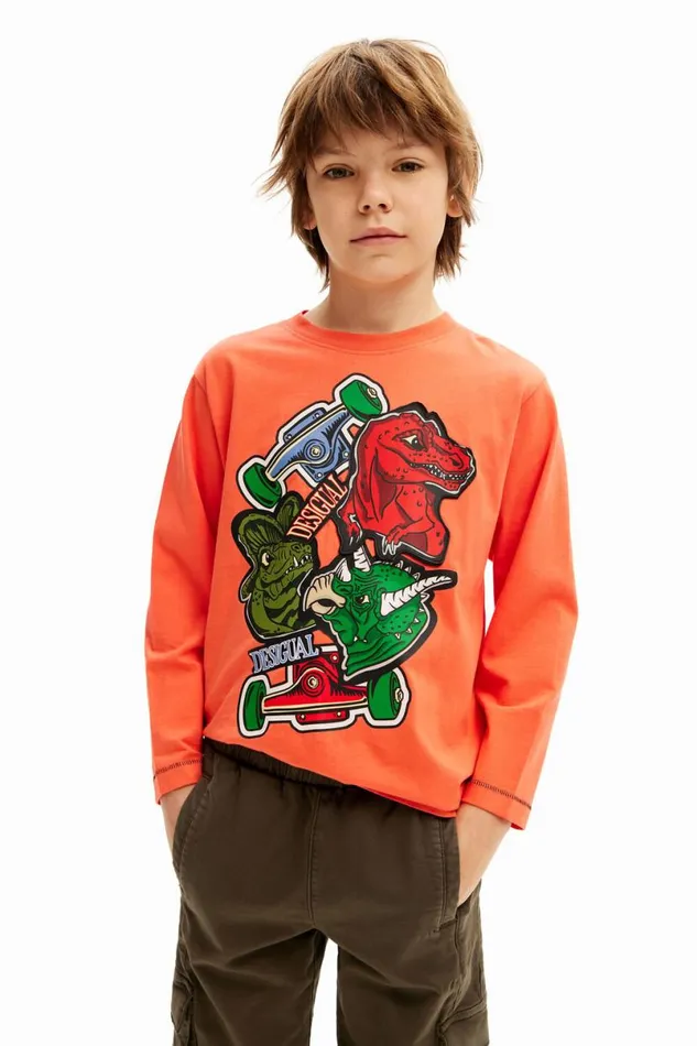 Kids Tshirts And Shirts Desigual Desigual Dinosaur Tshirt
