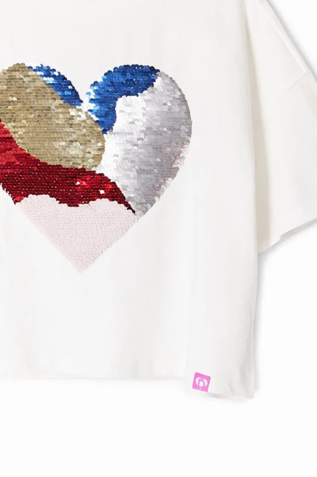 Kids Tshirts And Shirts Desigual Heart Stripe Dress