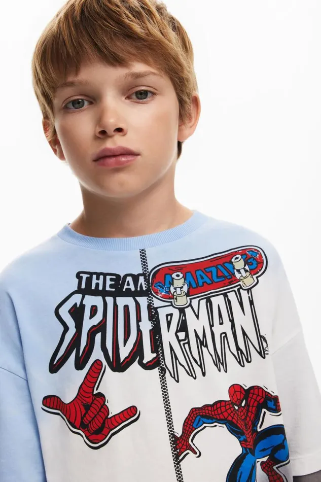 Kids Tshirts And Shirts Desigual Spiderman Combined Tshirt