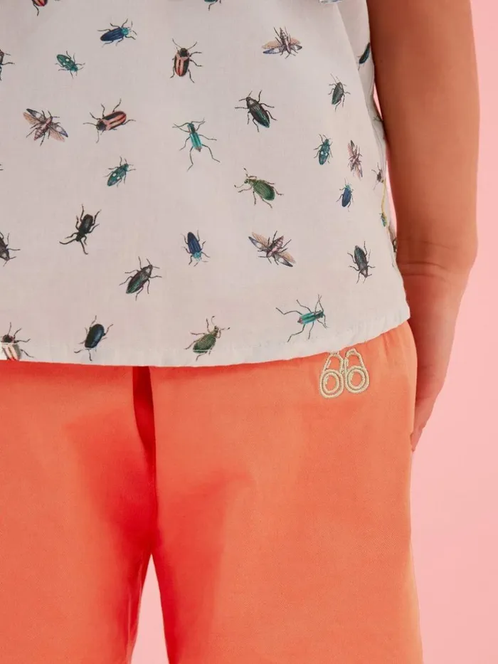 Kids TROUSERS and SHORTS White Stuff Cole Chino Short Mid Coral