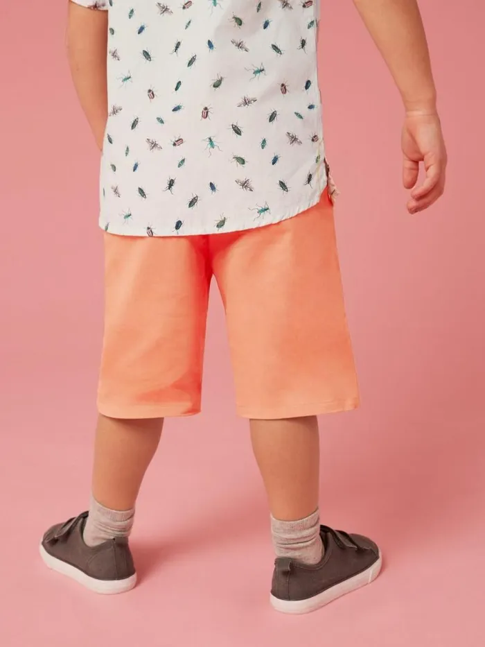 Kids TROUSERS and SHORTS White Stuff Cole Chino Short Mid Coral Kids TROUSERS and SHORTS White Stuff Cole Chino Short Mid Coral