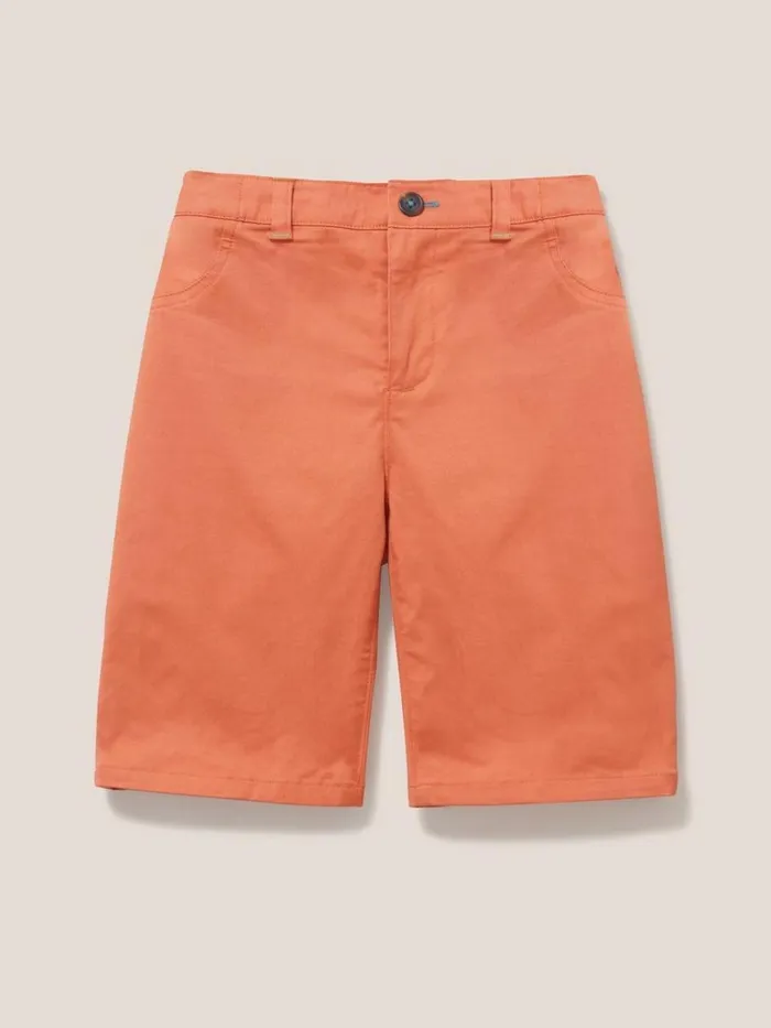 Kids TROUSERS and SHORTS White Stuff Cole Chino Short Mid Coral Kids TROUSERS and SHORTS White Stuff Cole Chino Short Mid Coral