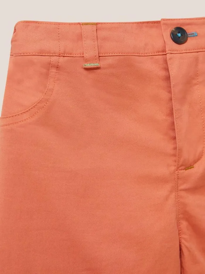 Kids TROUSERS and SHORTS White Stuff Cole Chino Short Mid Coral Kids TROUSERS and SHORTS White Stuff Cole Chino Short Mid Coral