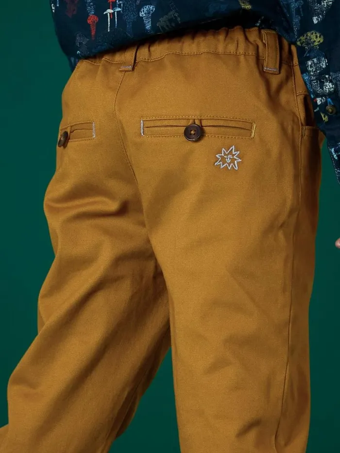 Kids TROUSERS and SHORTS White Stuff Cole Chino Trouser Dark Natural Kids TROUSERS and SHORTS White Stuff Cole Chino Trouser Dark Natural