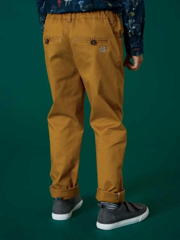 Kids TROUSERS and SHORTS White Stuff Cole Chino Trouser Dark Natural Kids TROUSERS and SHORTS White Stuff Cole Chino Trouser Dark Natural