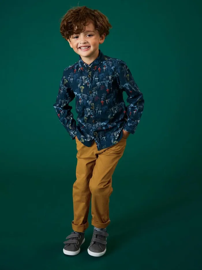 Kids TROUSERS and SHORTS White Stuff Cole Chino Trouser Dark Natural Kids TROUSERS and SHORTS White Stuff Cole Chino Trouser Dark Natural