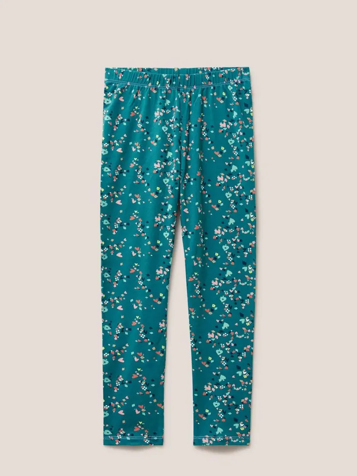 Kids TROUSERS and SHORTS White Stuff Dotty Printed Legging Teal Print Kids TROUSERS and SHORTS White Stuff Dotty Printed Legging Teal Print