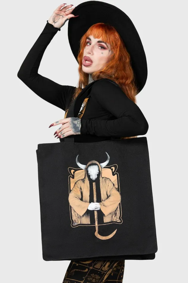 Killstar Bags Tote Bags Women Warlock Tote Bag