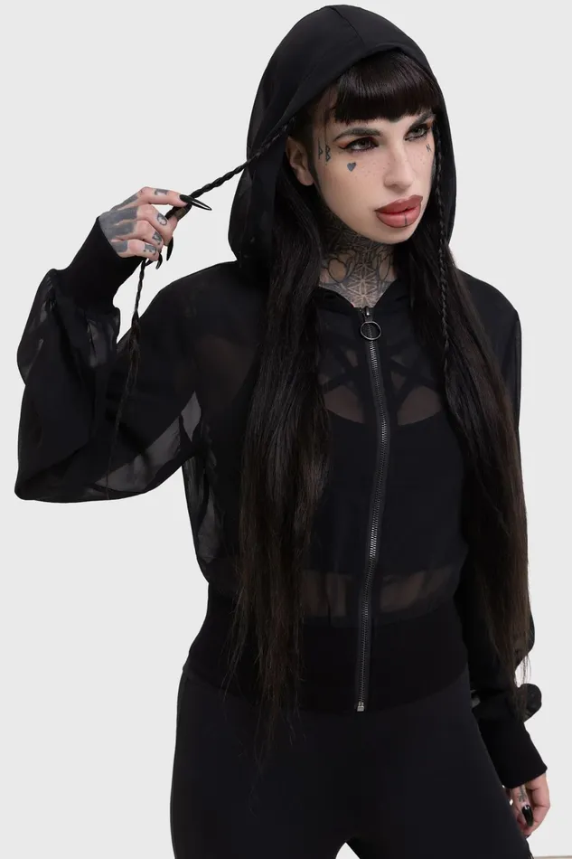 Killstar Basics Women Umbrage Hoodie
