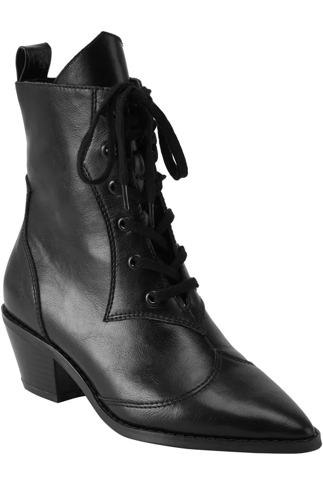 Killstar Boots Women Raven PointedToe Bootie