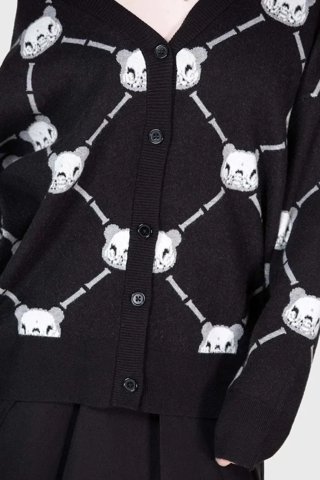 Killstar Chill Out Women Bone To Pick Cardigan