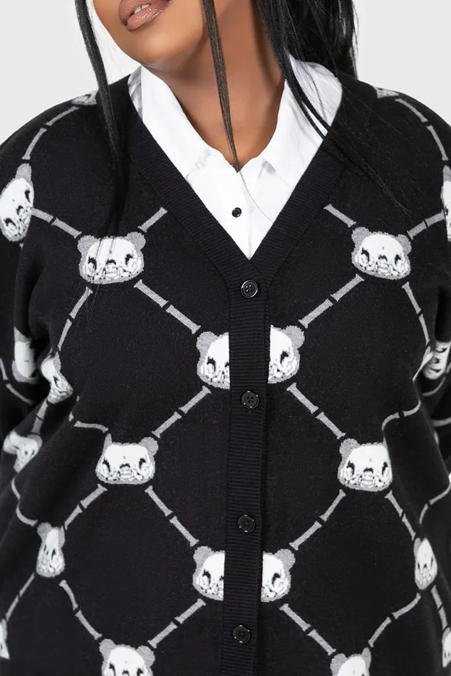 Killstar Chill Out Women Bone To Pick Cardigan