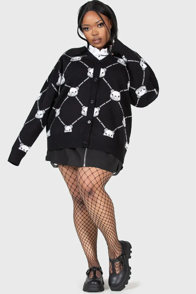 Killstar Chill Out Women Bone To Pick Cardigan