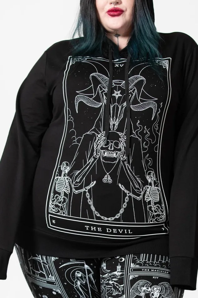 Killstar Hoodies Women Soul Card Hoodie