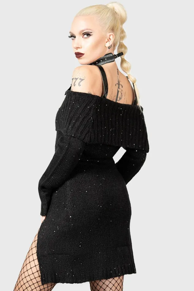 Killstar Knitted Women Achylsa Dress