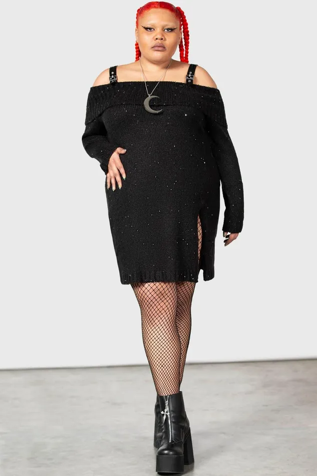 Killstar Knitted Women Achylsa Dress
