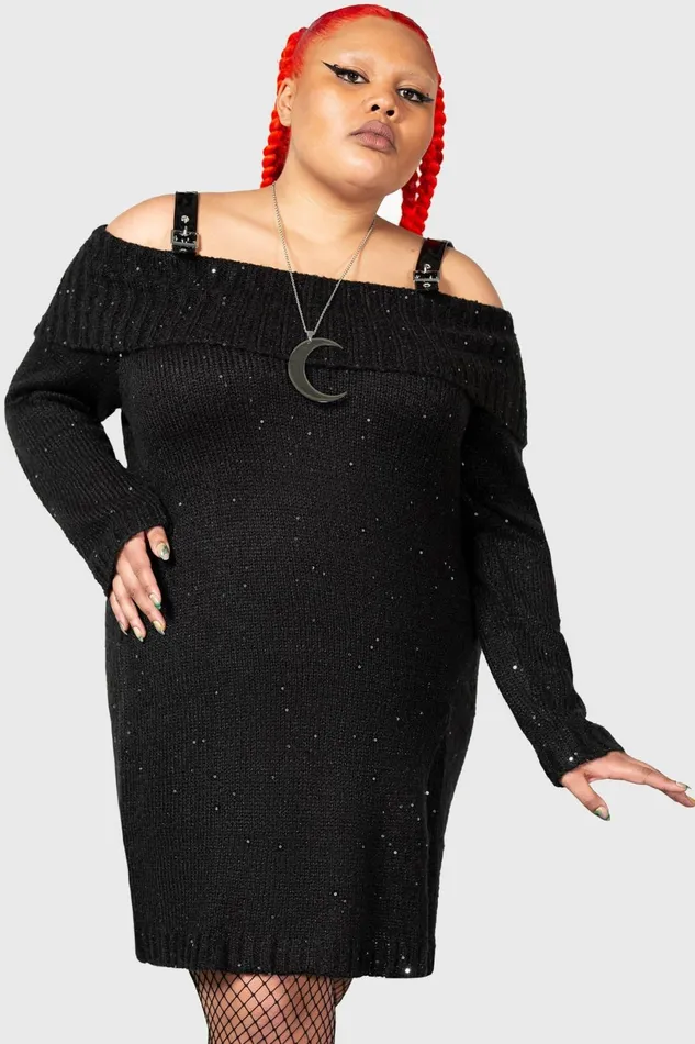 Killstar Knitted Women Achylsa Dress