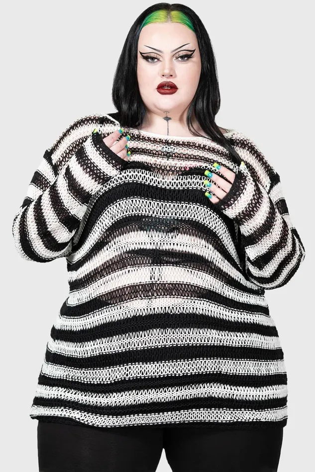 Killstar Knitwear Men Grunge Sweater