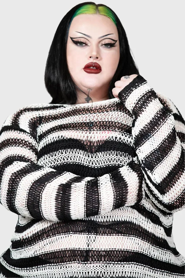 Killstar Knitwear Men Grunge Sweater