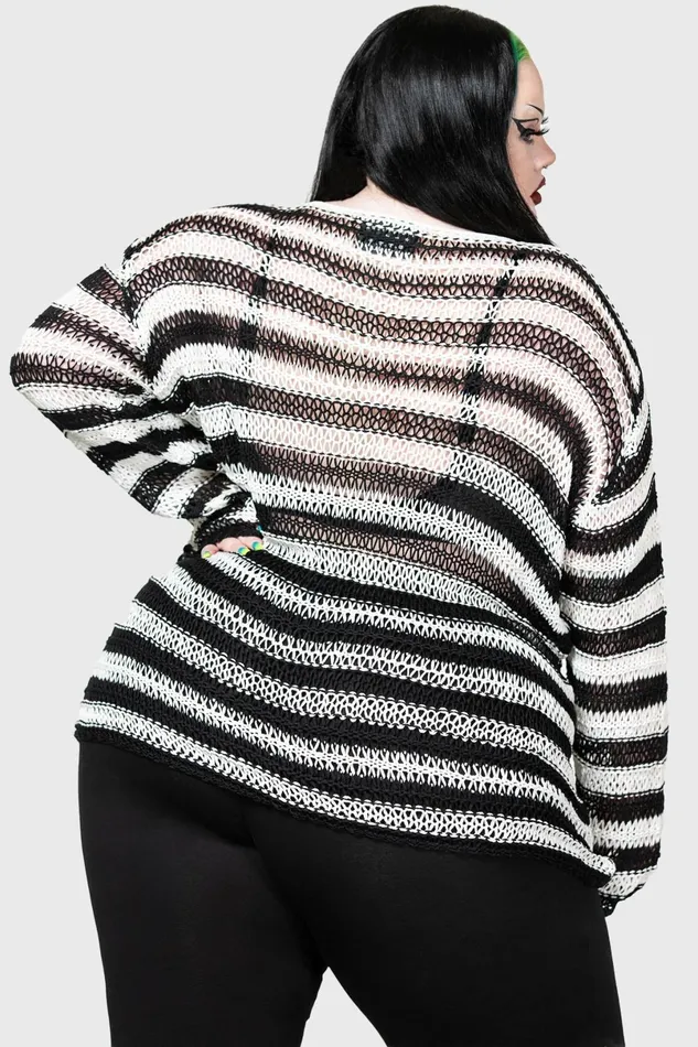 Killstar Knitwear Men Grunge Sweater