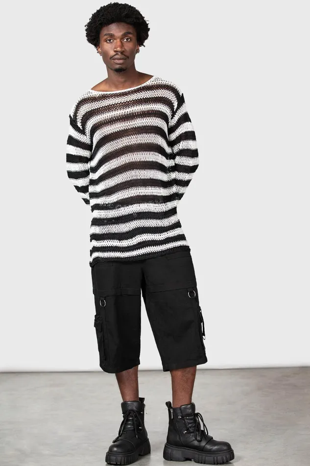 Killstar Knitwear Men Grunge Sweater