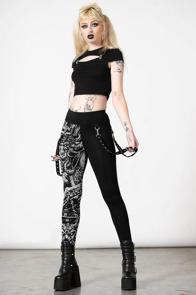 Killstar Leggings Women Amnesia Leggings