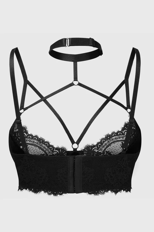 Killstar Lingerie Women Affinity Bondage Bra