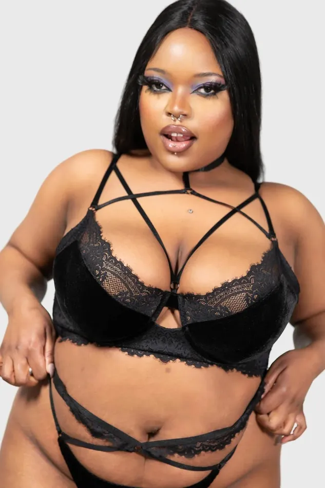 Killstar Lingerie Women Affinity Bondage Bra