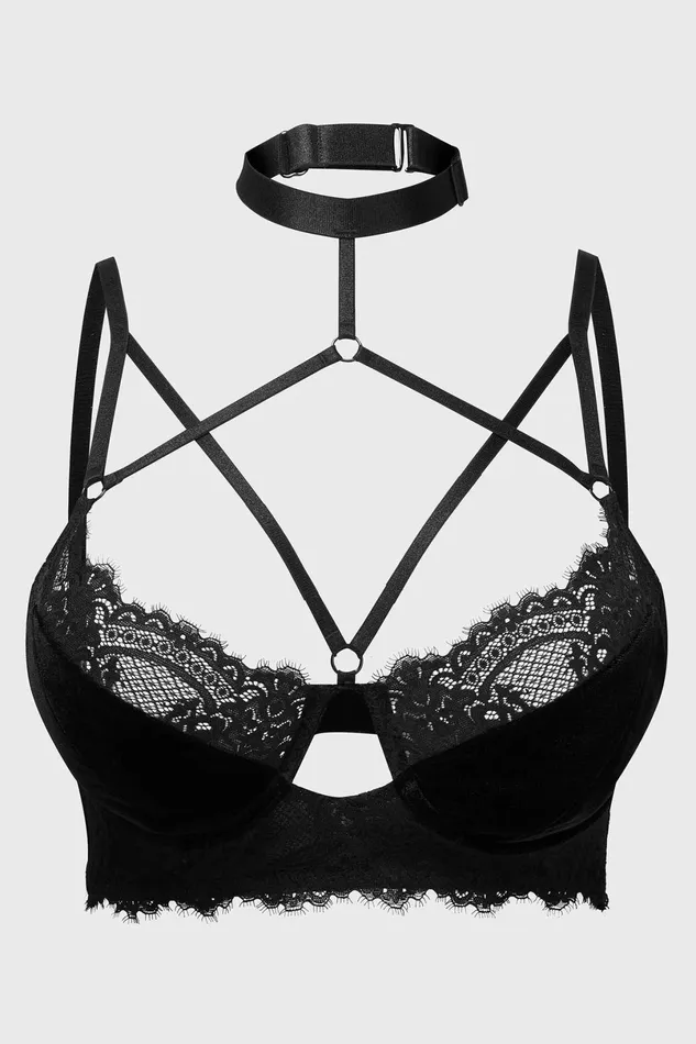 Killstar Lingerie Women Affinity Bondage Bra