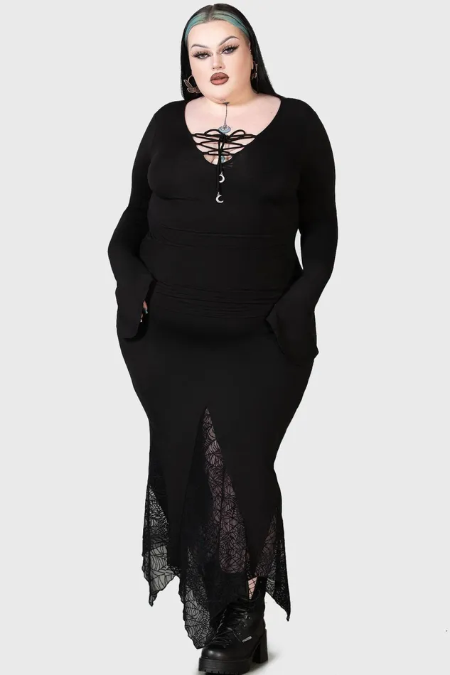 Killstar Long Sleeves Women Auri Top