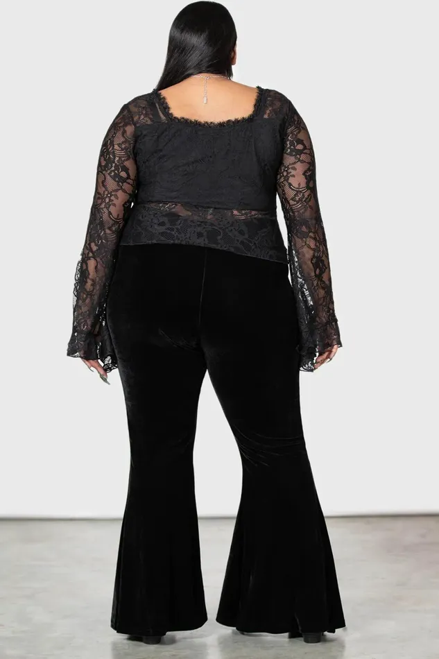 Killstar Long Sleeves Women Dolor Top