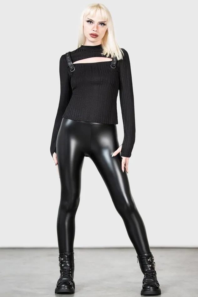 Killstar Long Sleeves Women Raven039s Call Long Sleeve Top