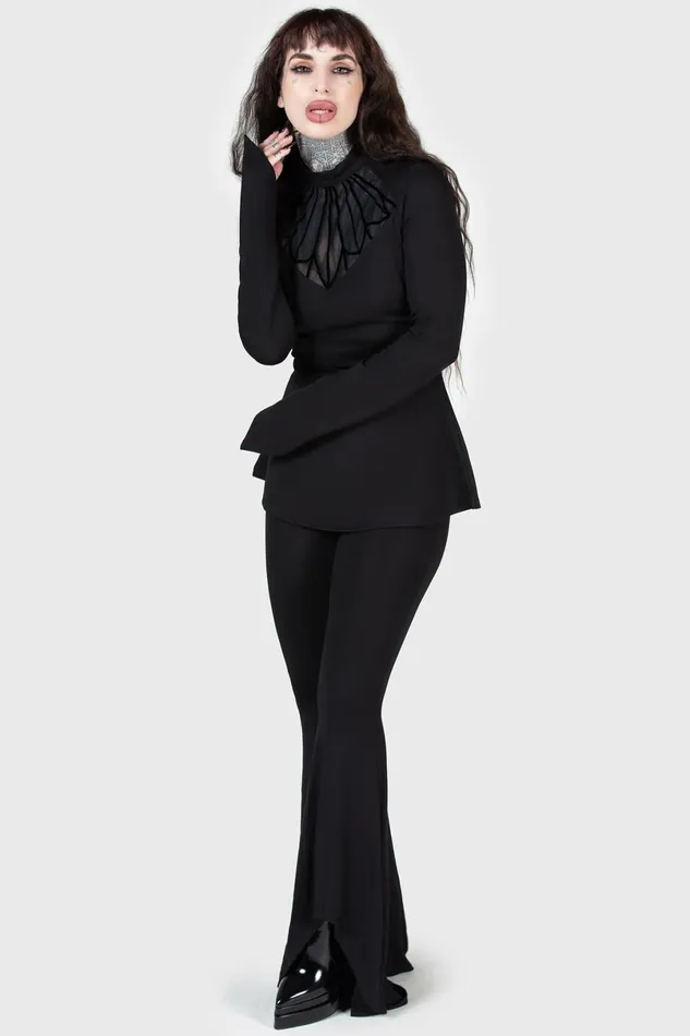 Killstar Long Sleeves Women Underneath The Altar Top