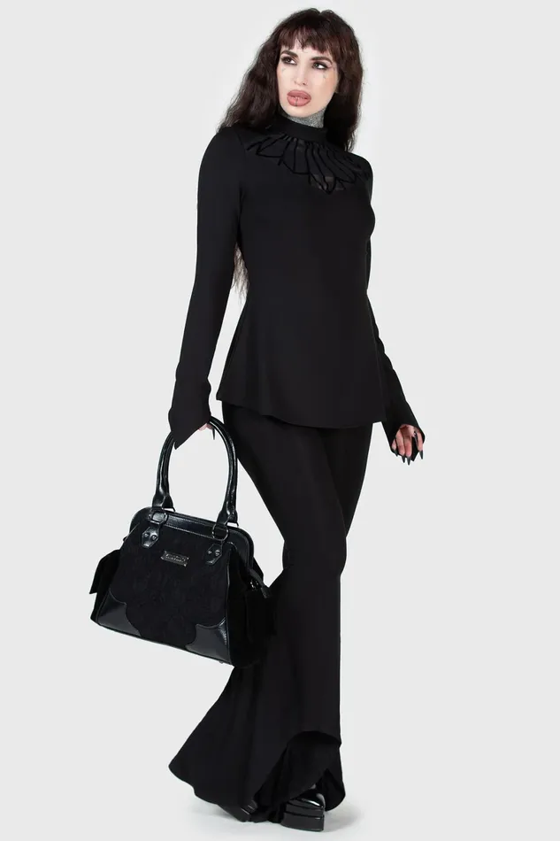 Killstar Long Sleeves Women Underneath The Altar Top