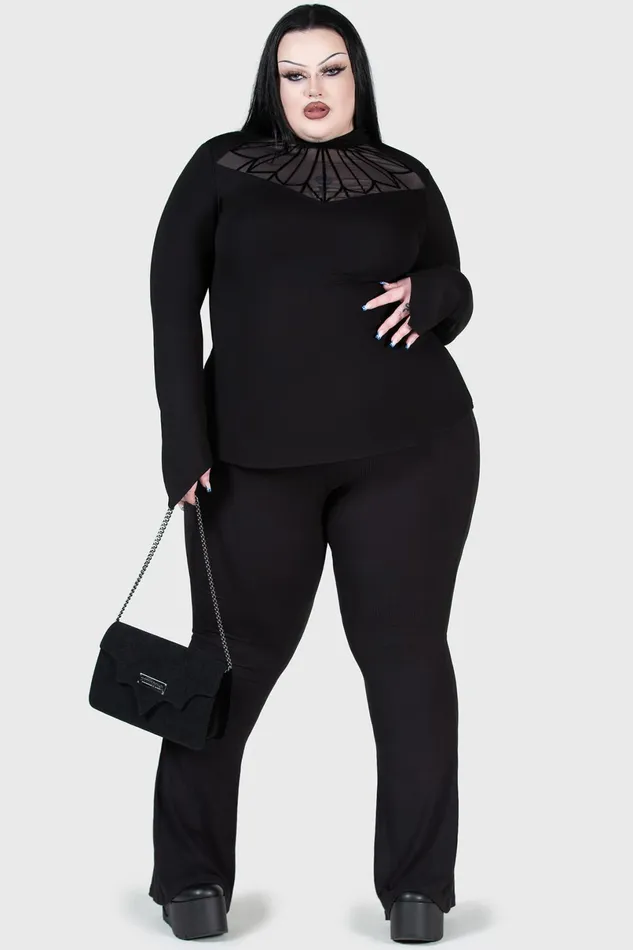 Killstar Long Sleeves Women Underneath The Altar Top