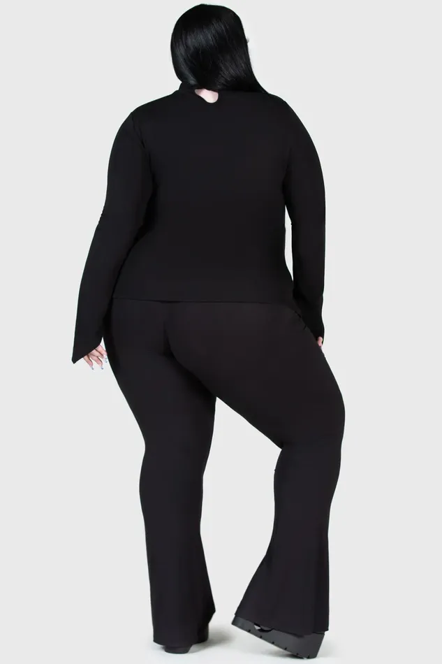 Killstar Long Sleeves Women Underneath The Altar Top