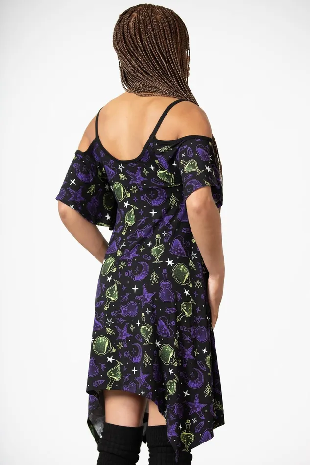 Killstar Loungewear Women Magic Slumber Lounge Dress