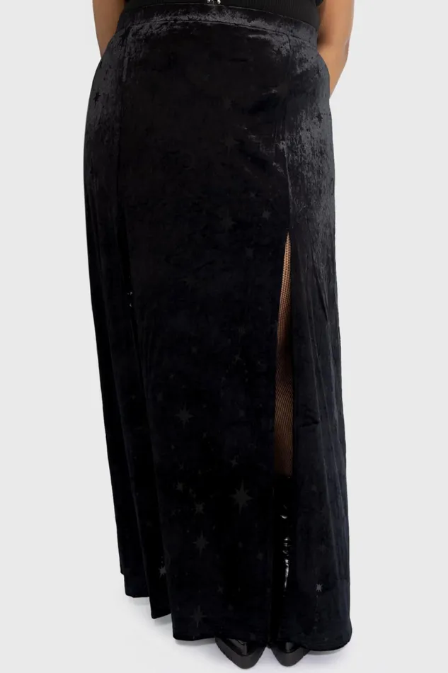 Killstar Maxi Skirts Women Coma Star Maxi Skirt