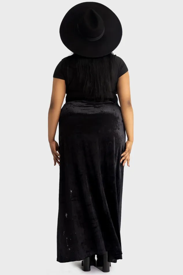 Killstar Maxi Skirts Women Coma Star Maxi Skirt