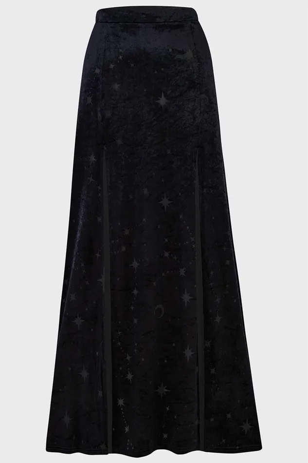 Killstar Maxi Skirts Women Coma Star Maxi Skirt