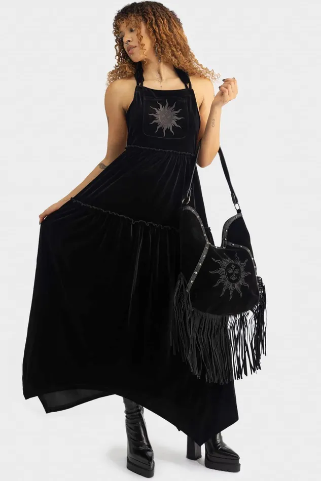 Killstar Maxi Women Ascended Maxi Pinafore Dress
