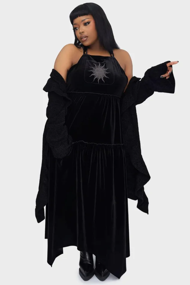 Killstar Maxi Women Ascended Maxi Pinafore Dress