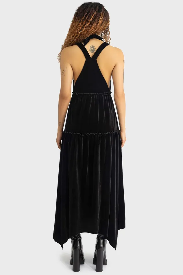 Killstar Maxi Women Ascended Maxi Pinafore Dress