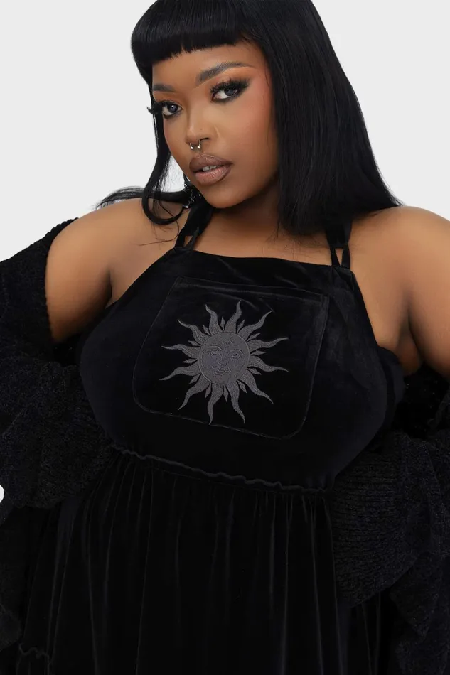Killstar Maxi Women Ascended Maxi Pinafore Dress