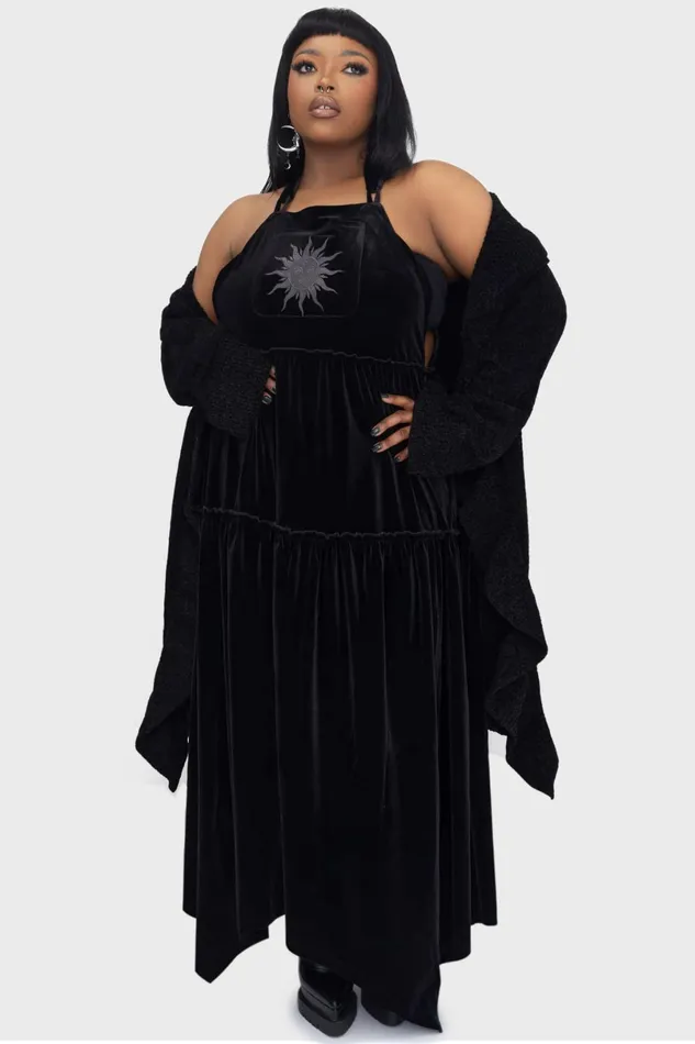 Killstar Maxi Women Ascended Maxi Pinafore Dress