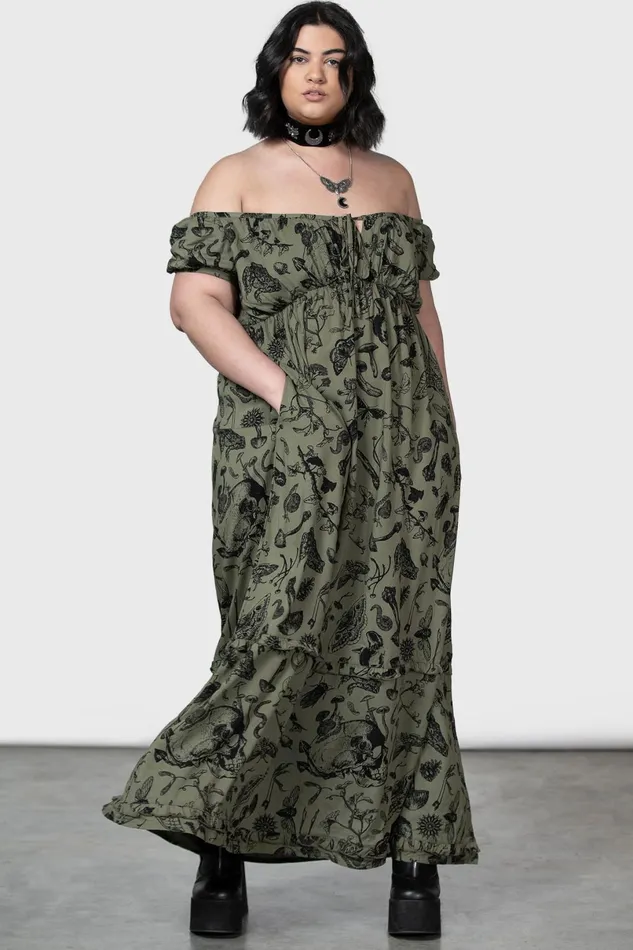 Killstar Maxi Women Forestine Maxi Dress
