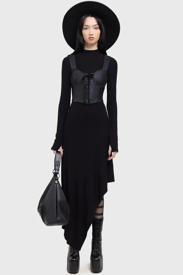 Killstar Midi Women Dark Presence Dress