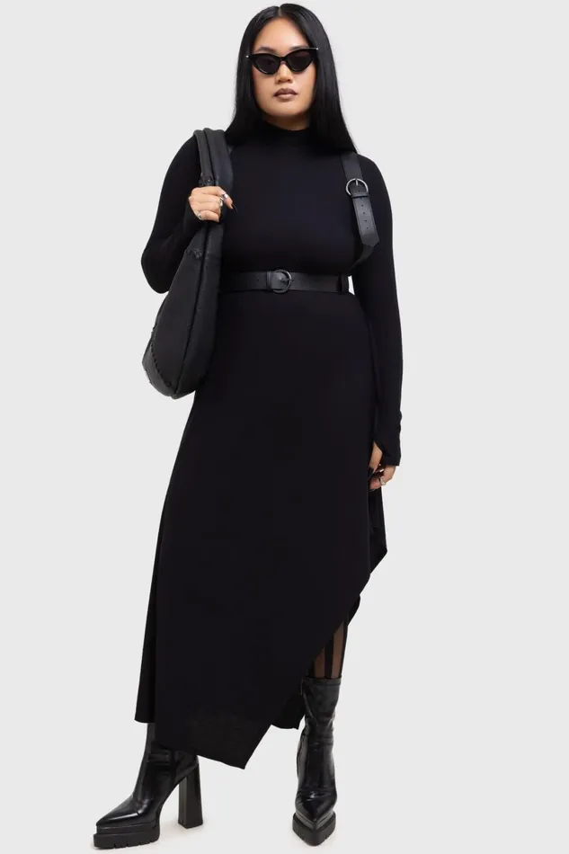 Killstar Midi Women Dark Presence Dress