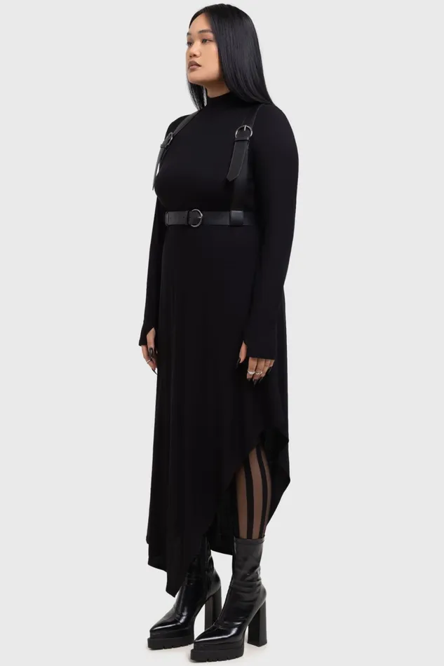 Killstar Midi Women Dark Presence Dress